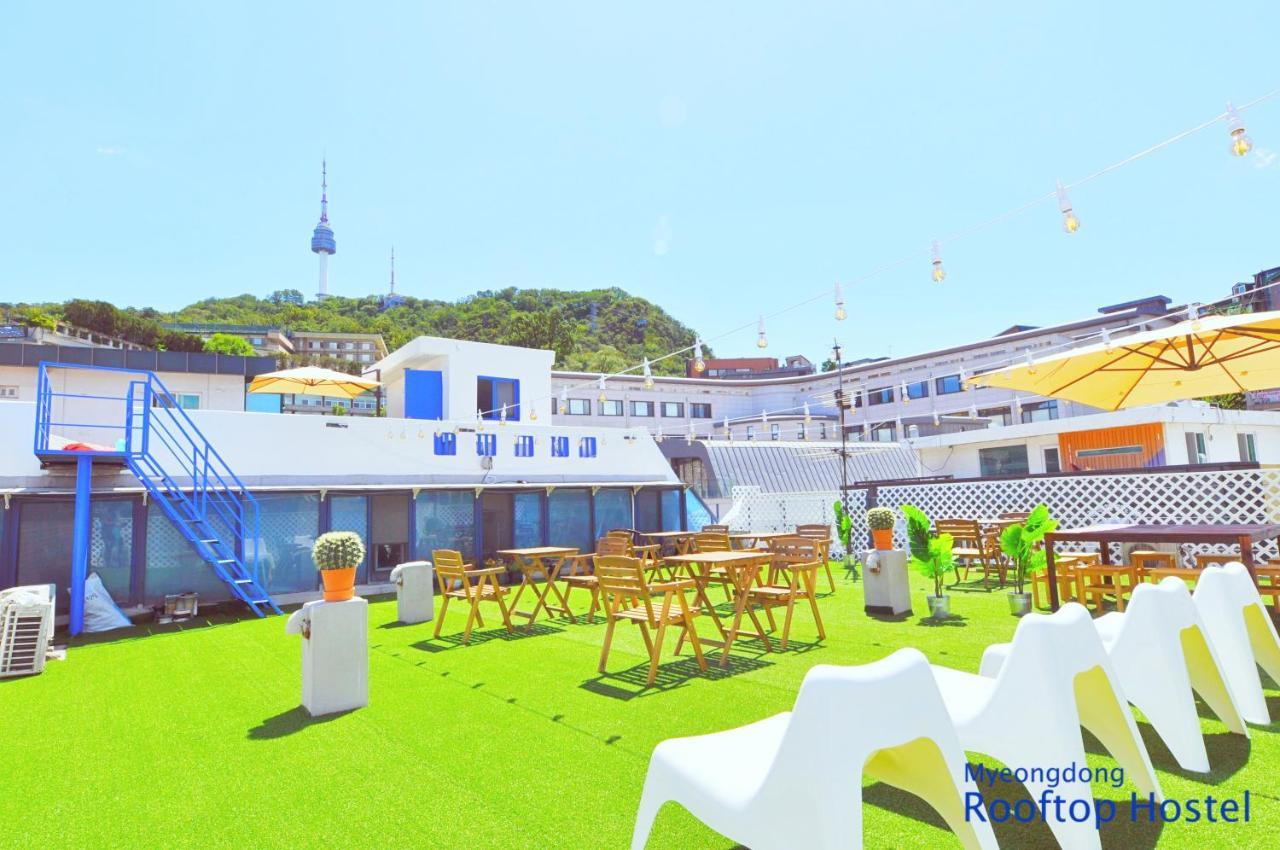 Oyo Rooftop Hostel Seoul Ngoại thất bức ảnh