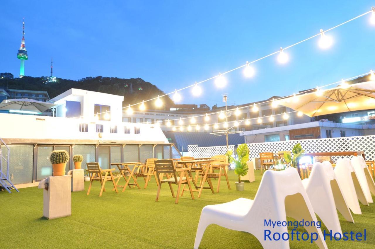 Oyo Rooftop Hostel Seoul Ngoại thất bức ảnh