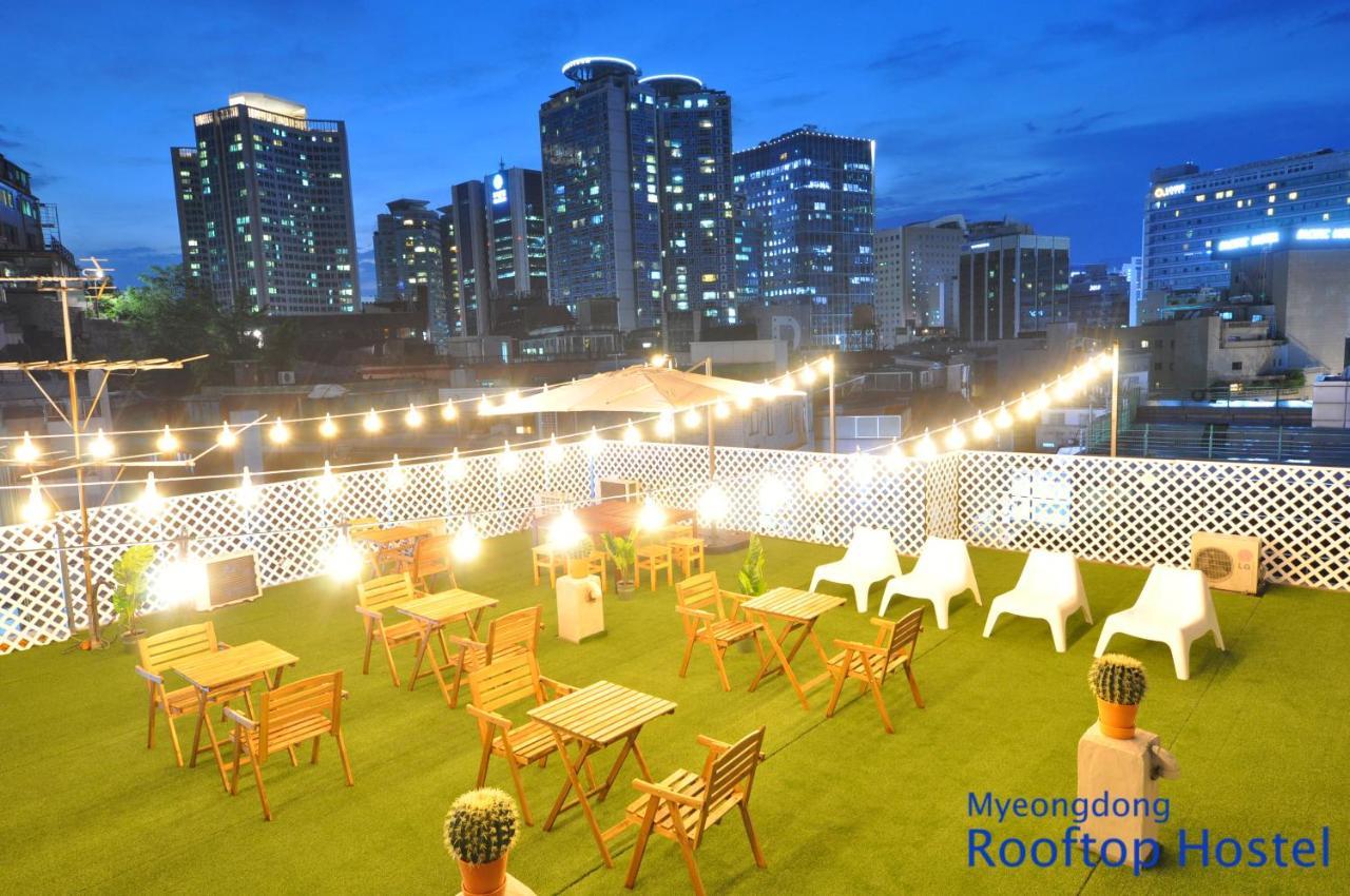 Oyo Rooftop Hostel Seoul Ngoại thất bức ảnh