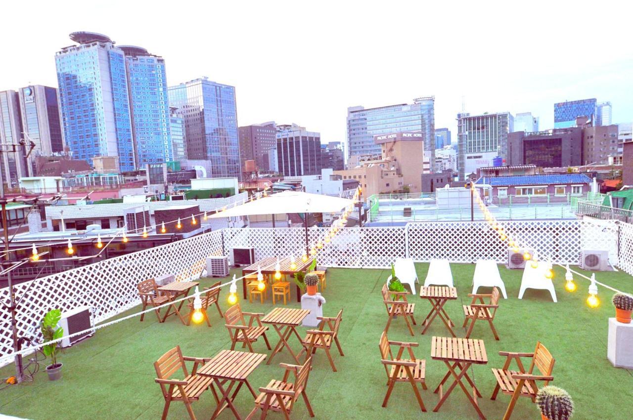 Oyo Rooftop Hostel Seoul Ngoại thất bức ảnh