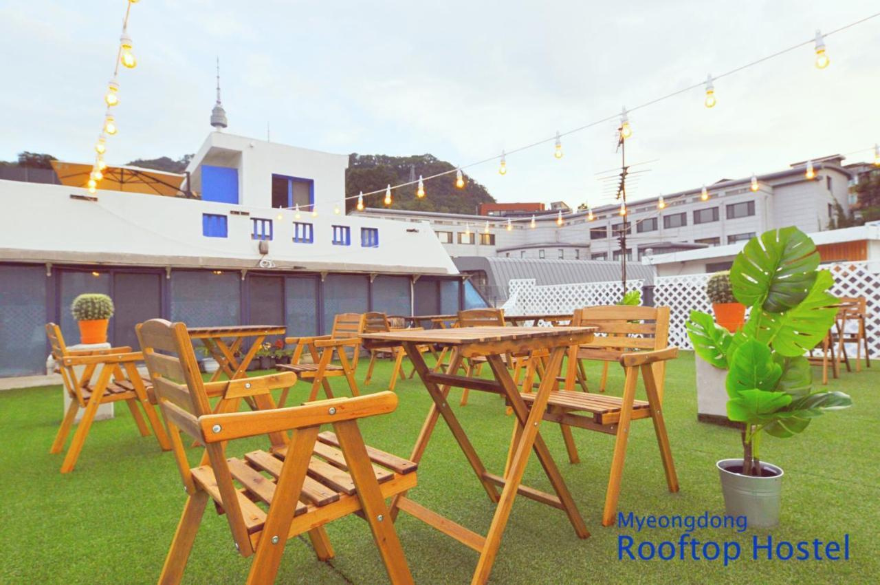 Oyo Rooftop Hostel Seoul Ngoại thất bức ảnh