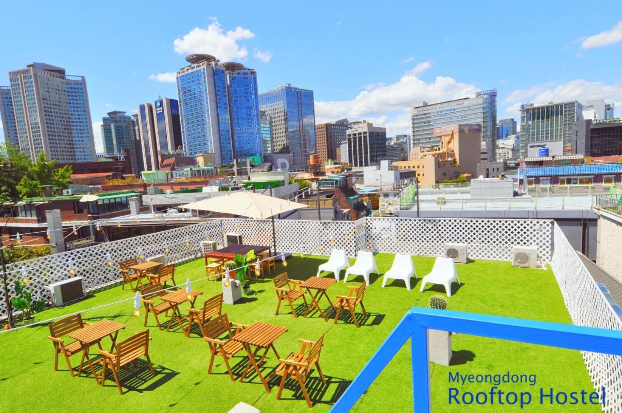 Oyo Rooftop Hostel Seoul Ngoại thất bức ảnh