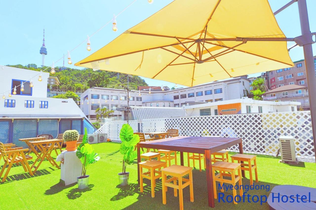 Oyo Rooftop Hostel Seoul Ngoại thất bức ảnh