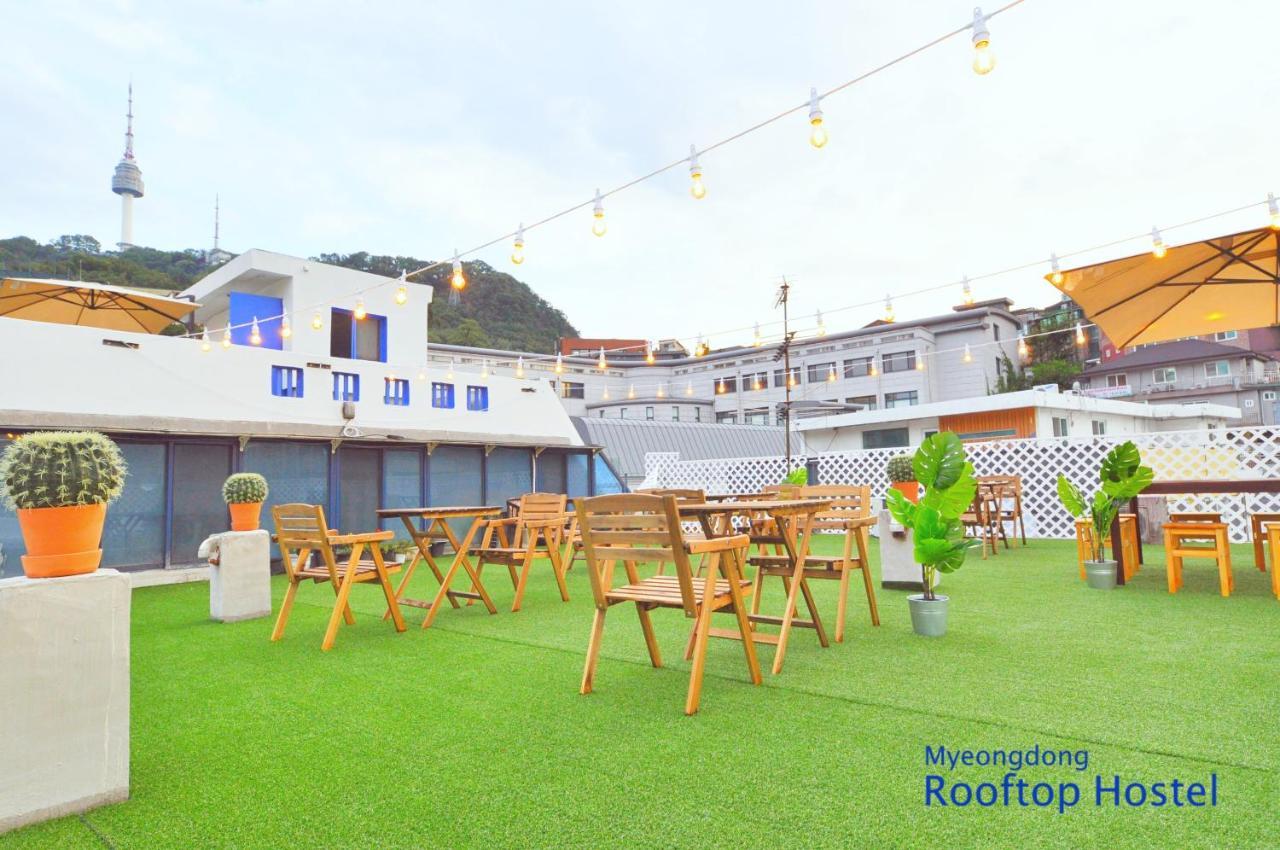 Oyo Rooftop Hostel Seoul Ngoại thất bức ảnh