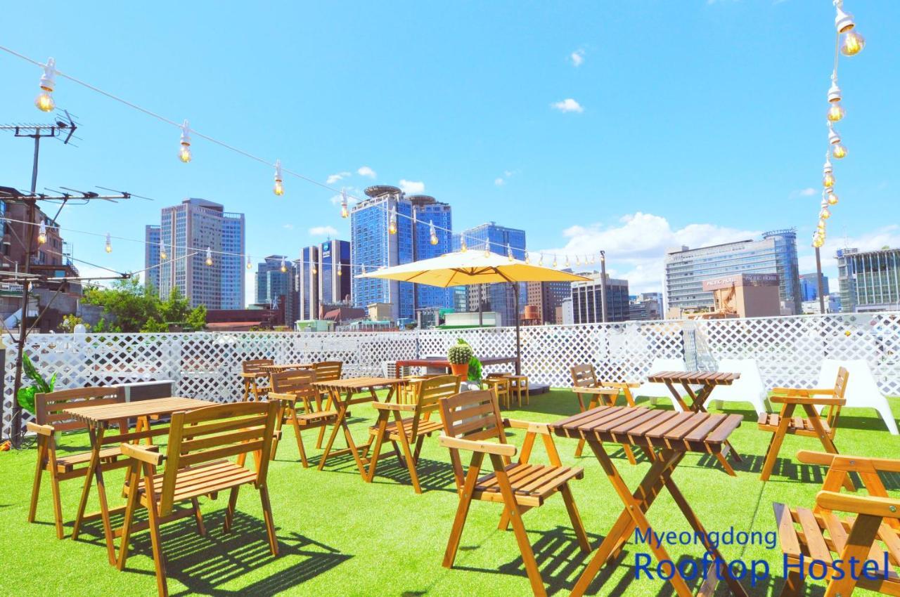 Oyo Rooftop Hostel Seoul Ngoại thất bức ảnh