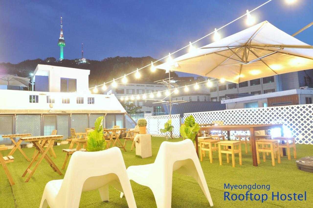 Oyo Rooftop Hostel Seoul Ngoại thất bức ảnh